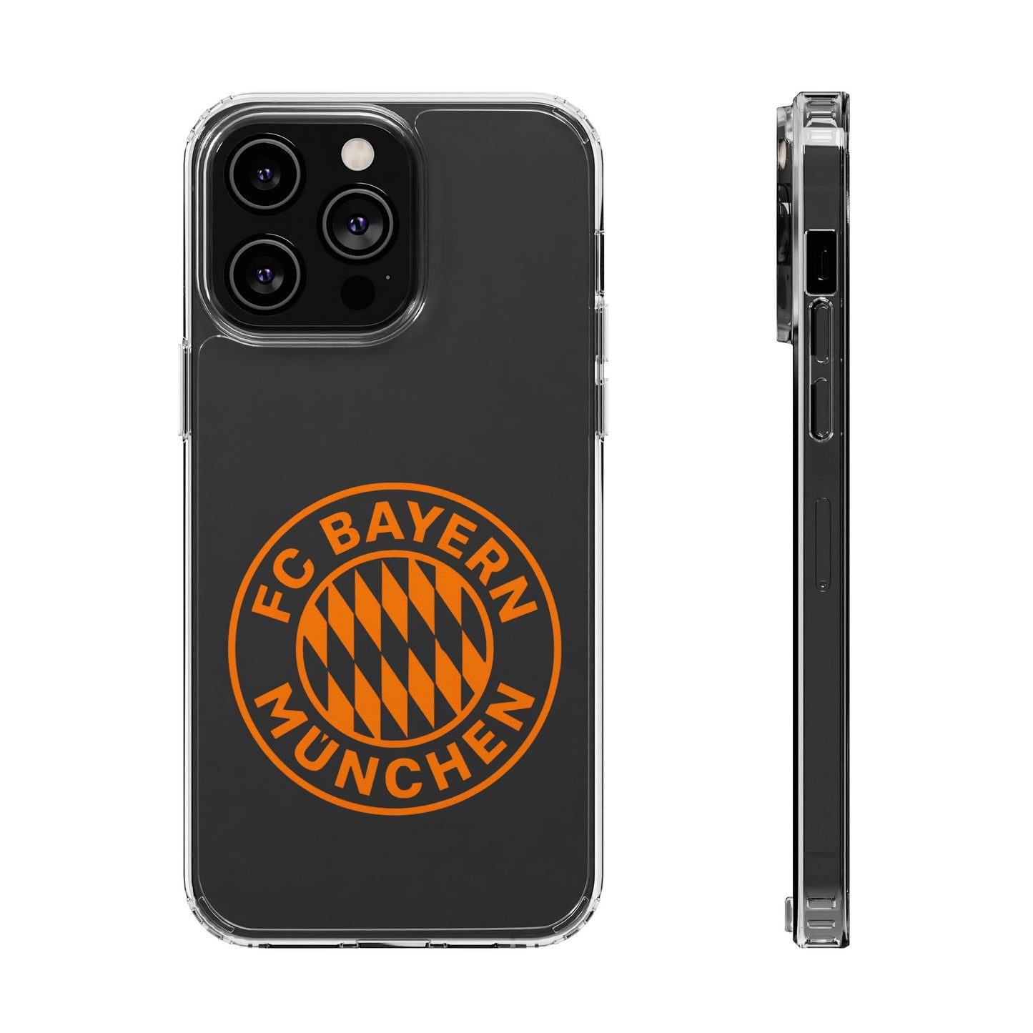Bayern Munich Clear Phone Case