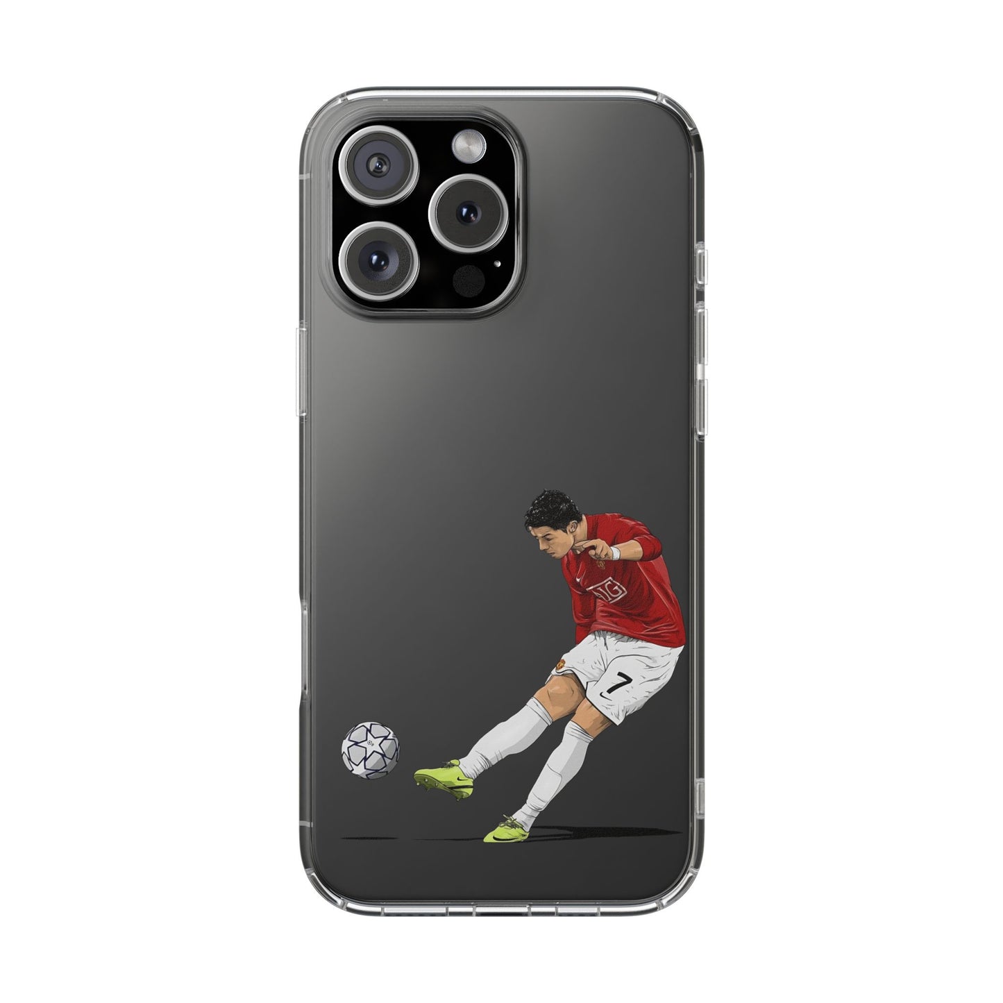 C.Ronaldo Clear Phone Case