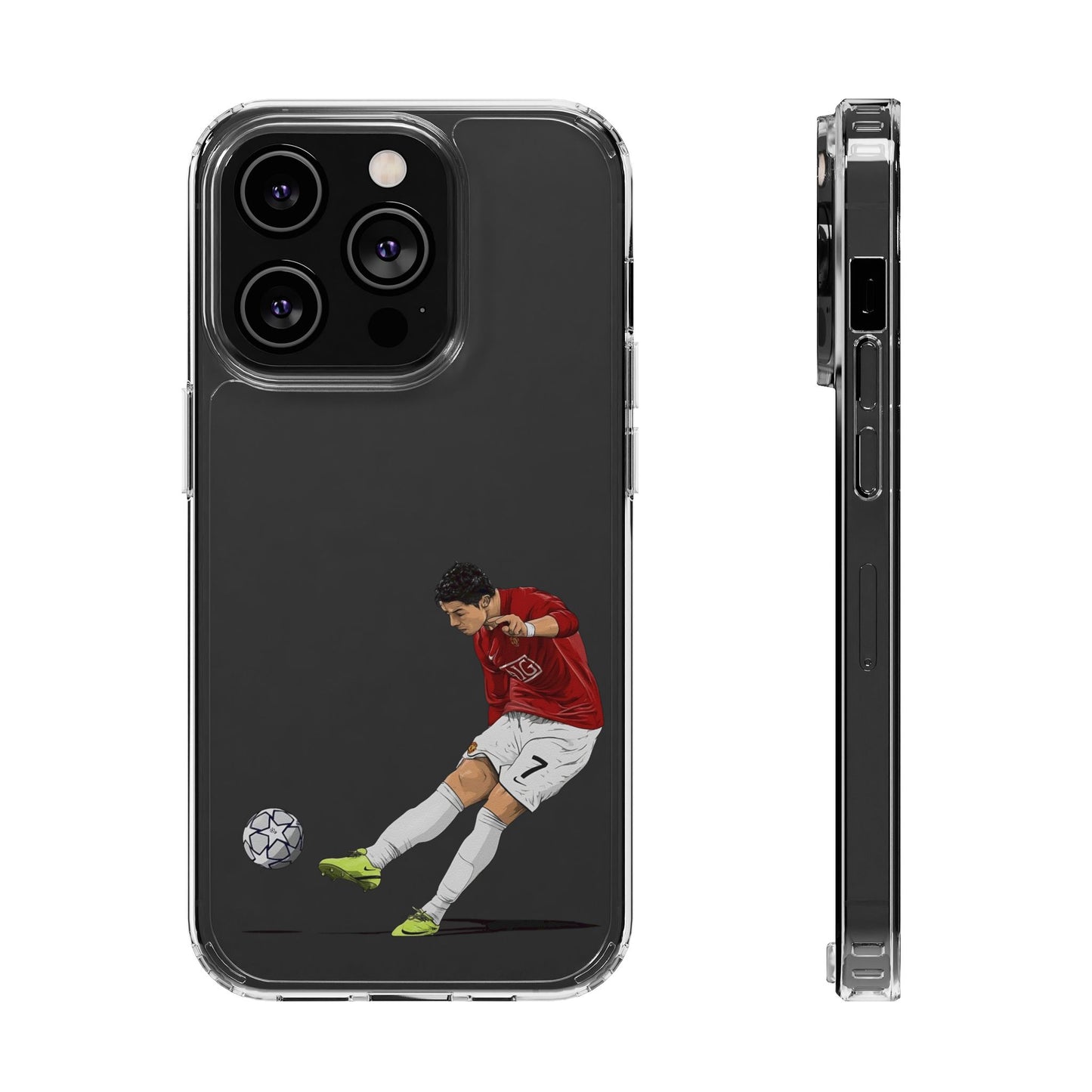 C.Ronaldo Clear Phone Case