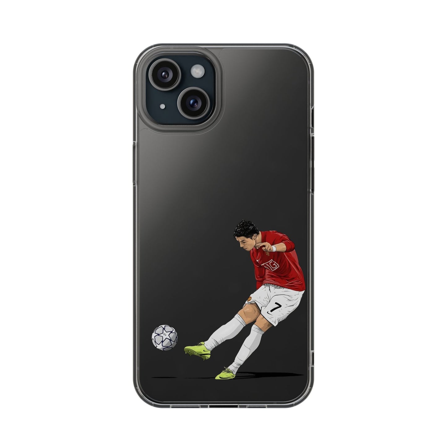 C.Ronaldo Clear Phone Case
