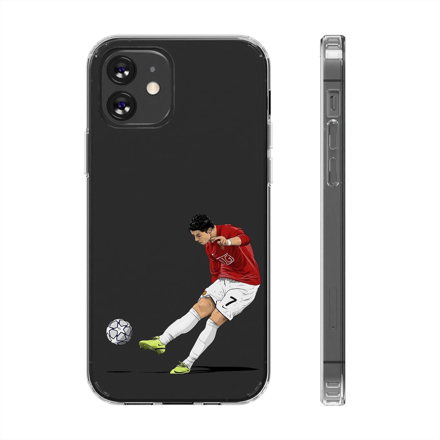 C.Ronaldo Clear Phone Case