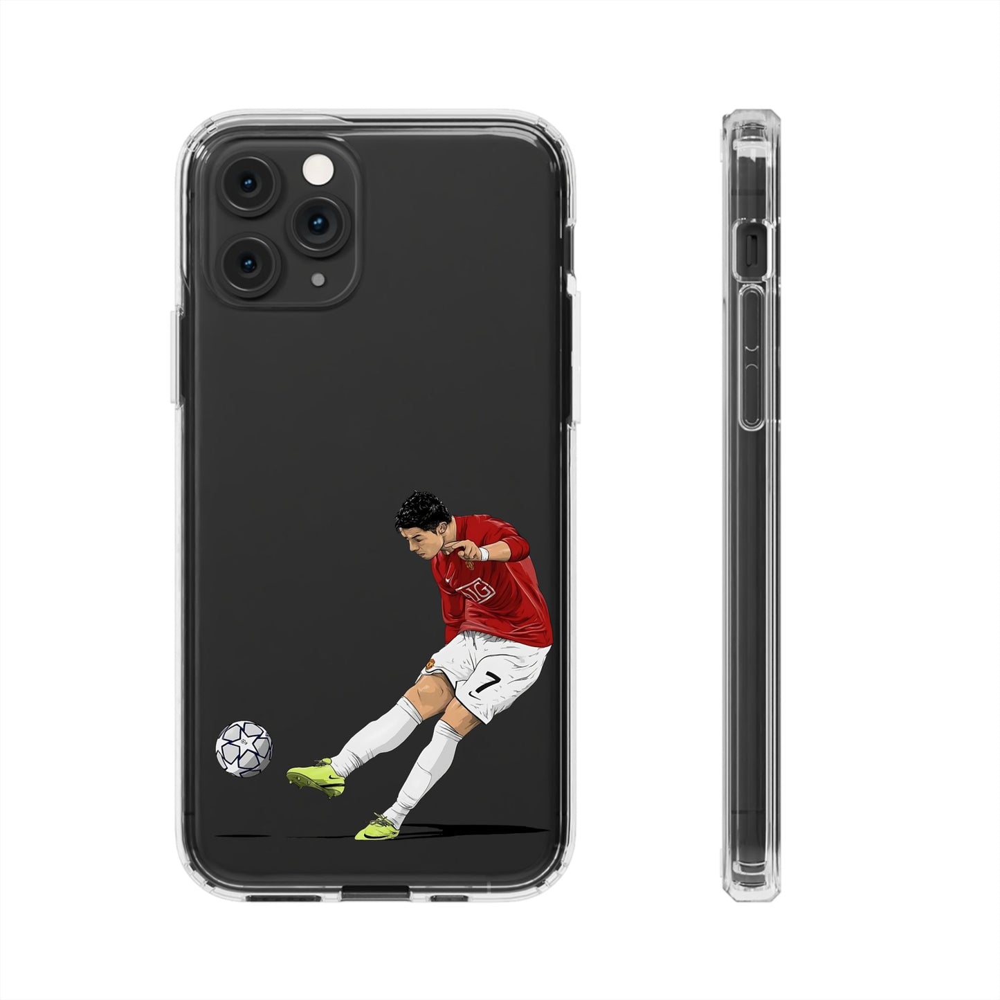 C.Ronaldo Clear Phone Case