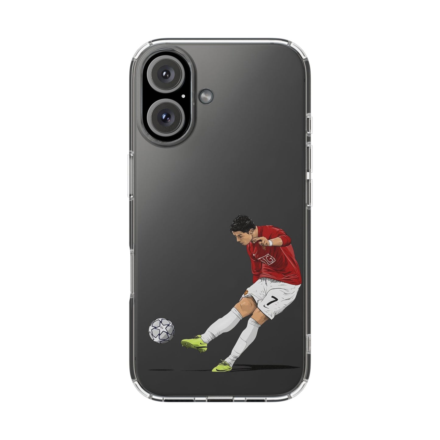 C.Ronaldo Clear Phone Case