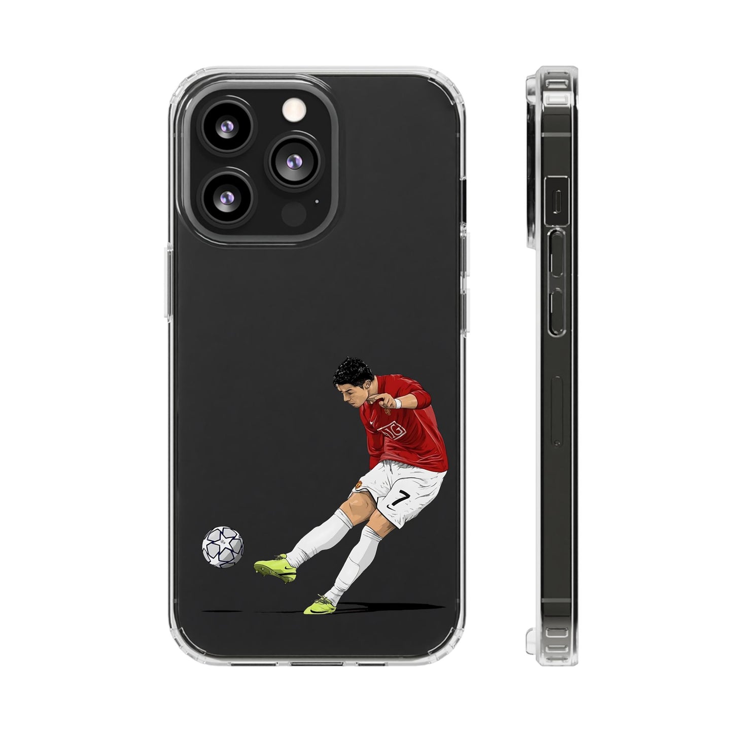 C.Ronaldo Clear Phone Case