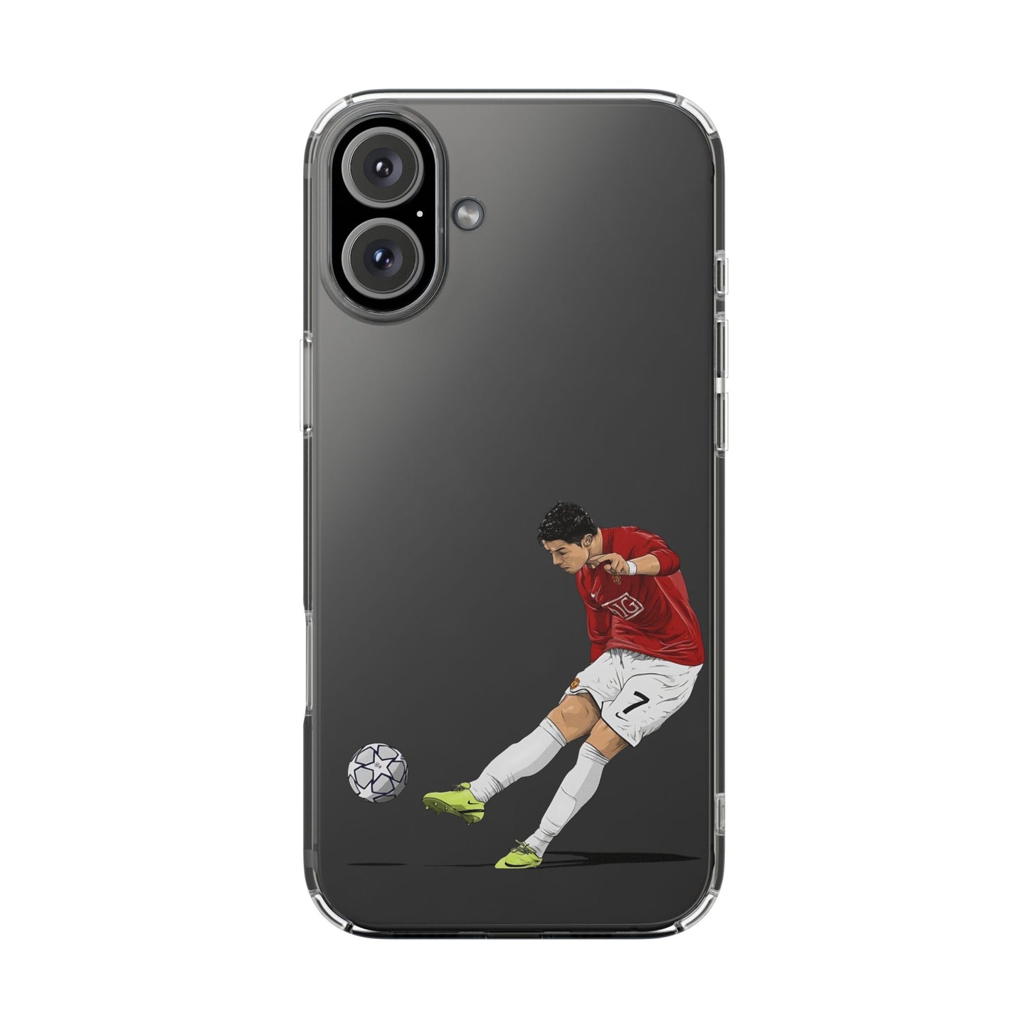 C.Ronaldo Clear Phone Case
