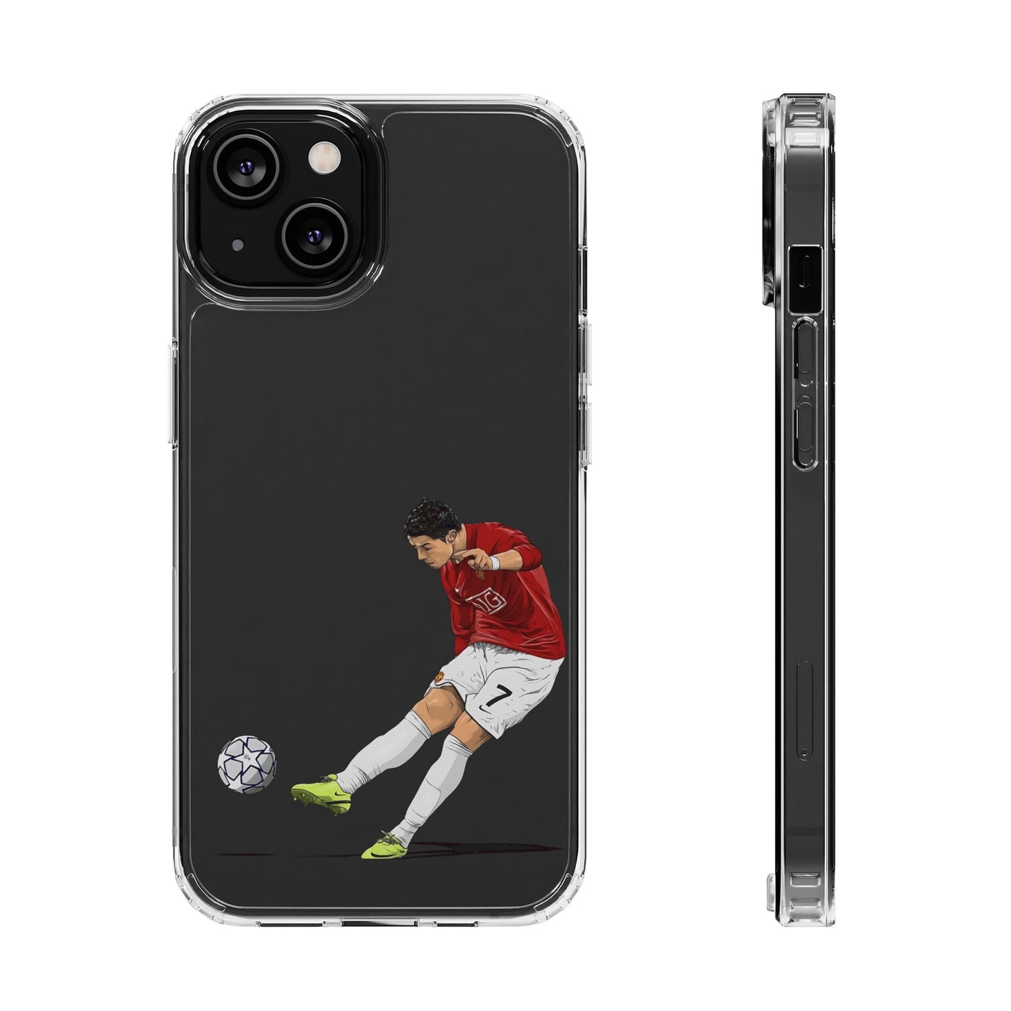 C.Ronaldo Clear Phone Case