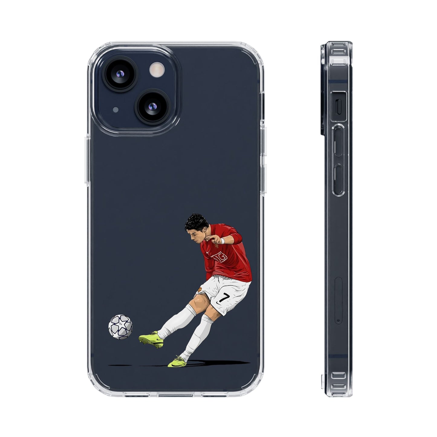 C.Ronaldo Clear Phone Case