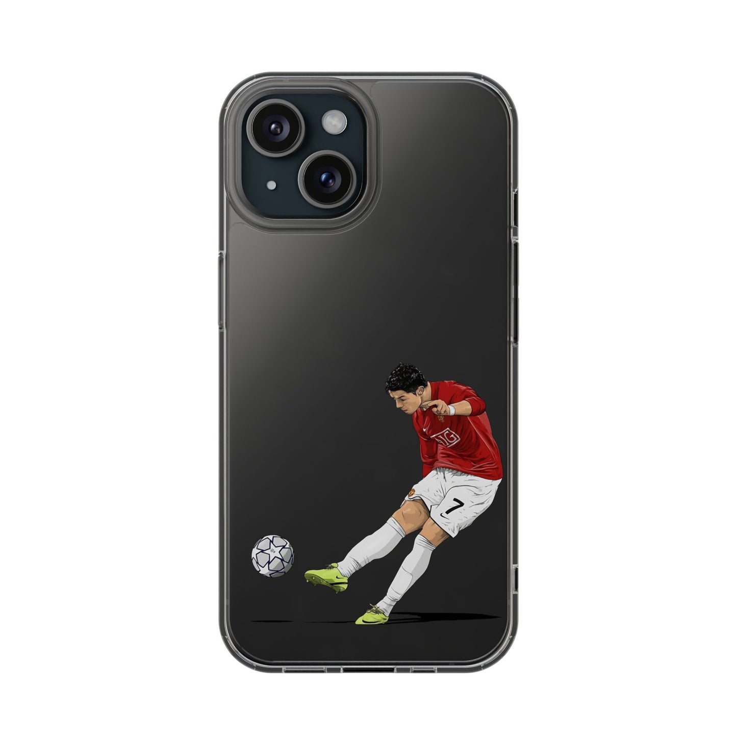 C.Ronaldo Clear Phone Case