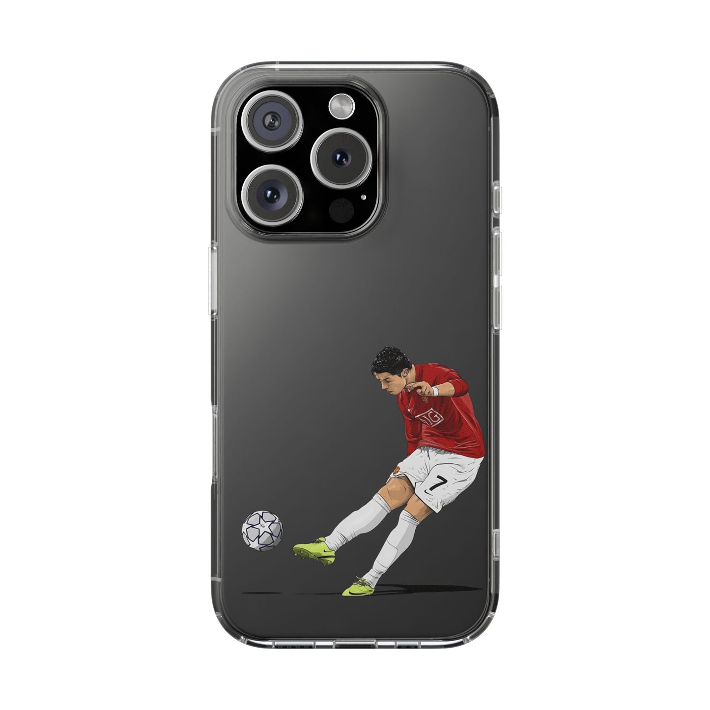 C.Ronaldo Clear Phone Case