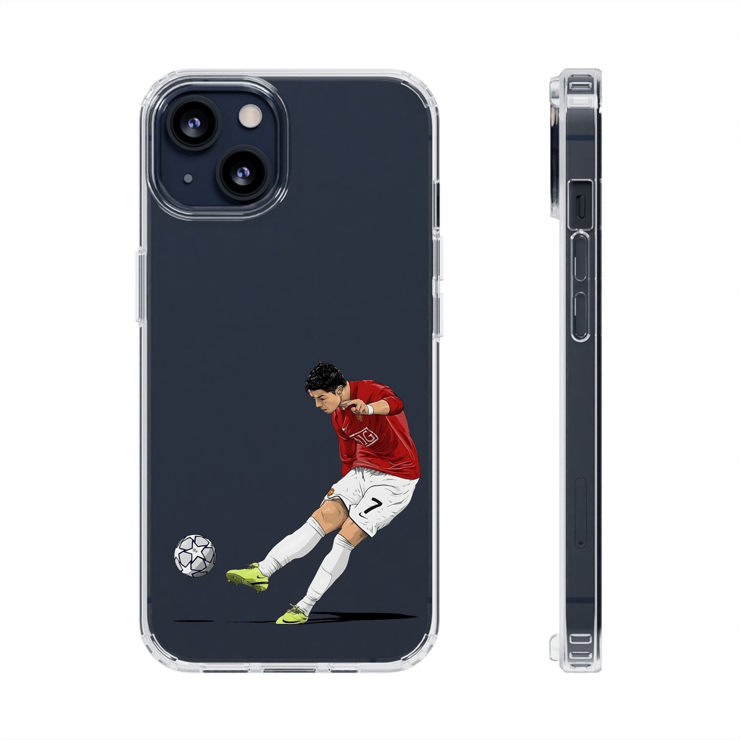 C.Ronaldo Clear Phone Case