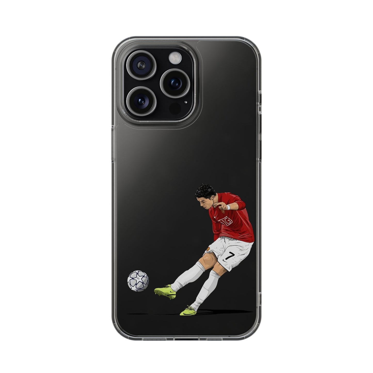 C.Ronaldo Clear Phone Case