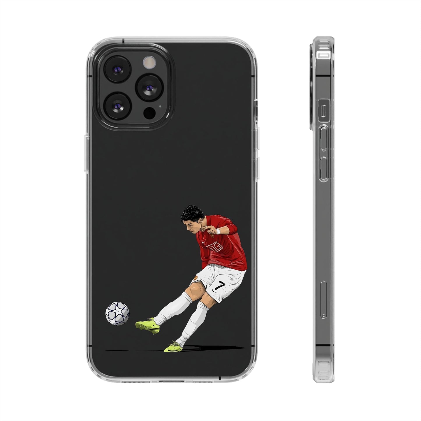 C.Ronaldo Clear Phone Case