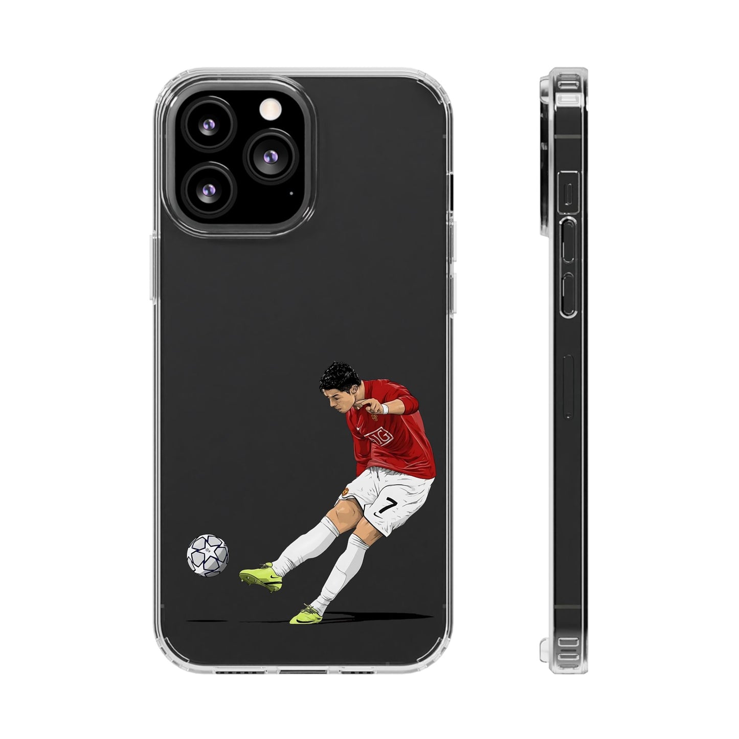C.Ronaldo Clear Phone Case