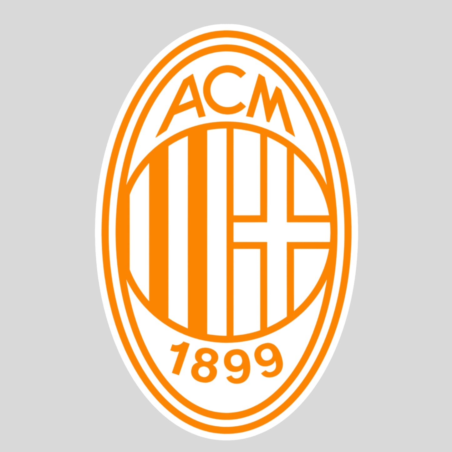 AC Milan Logo Sticker