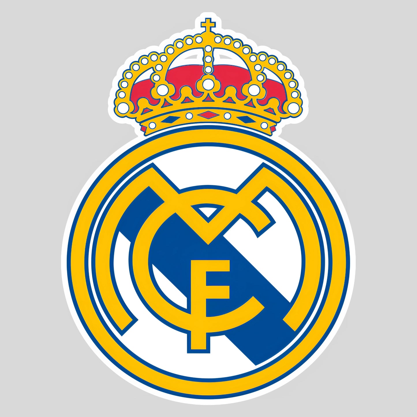 Real Madrid Logo Sticker