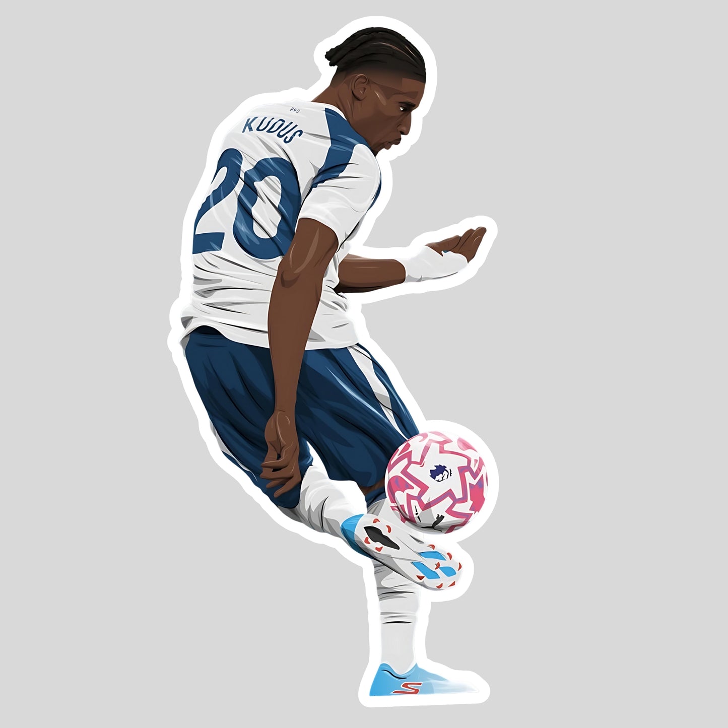 Mohammed Kudus Sticker