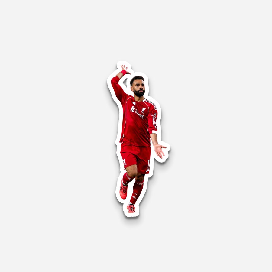 Mohamed Salah Laptop Sticker
