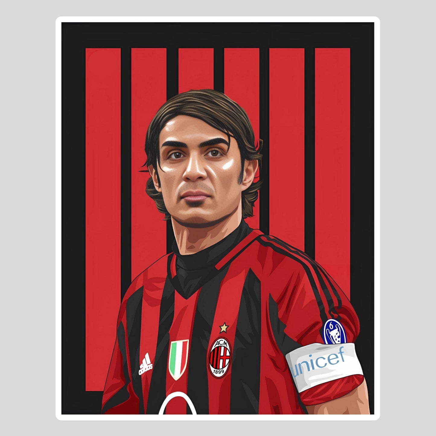 Paolo Maldini Sticker