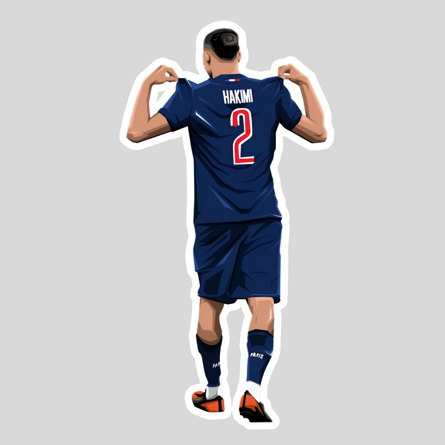 Achraf Hakimi Sticker