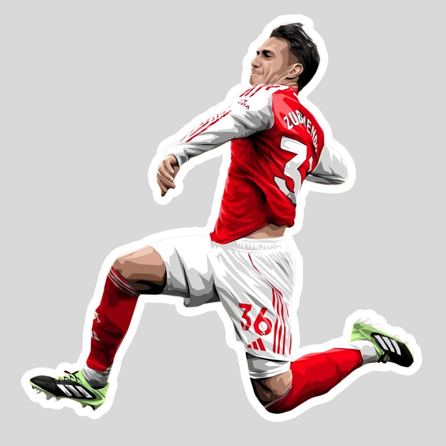 Martín Zubimendi Sticker