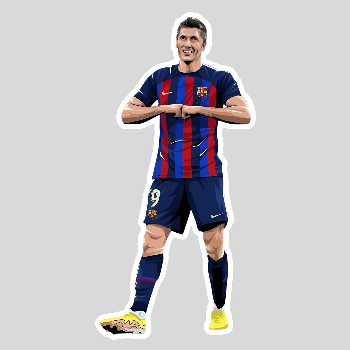 Robert Lewandowski Sticker