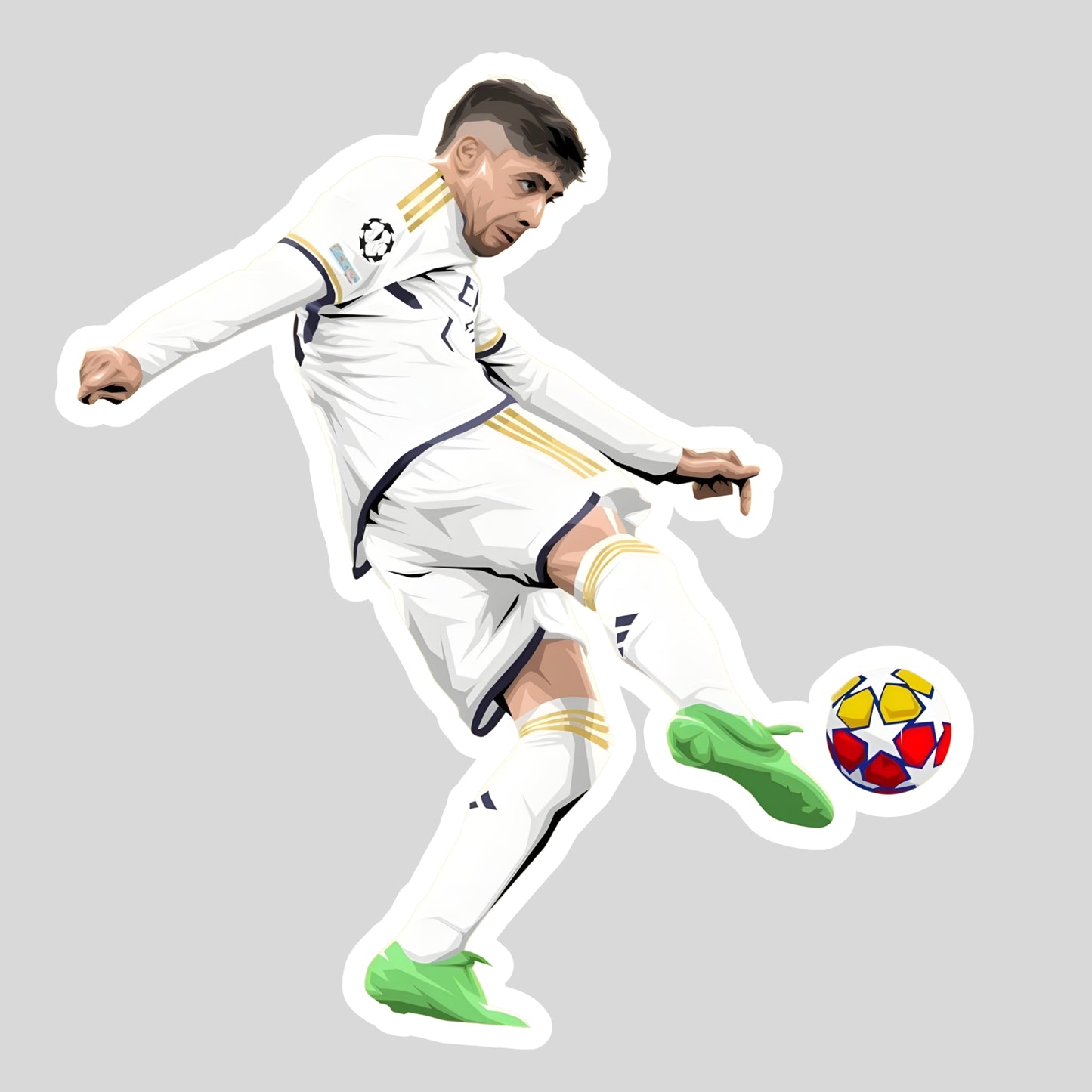 Federico Valverde Sticker