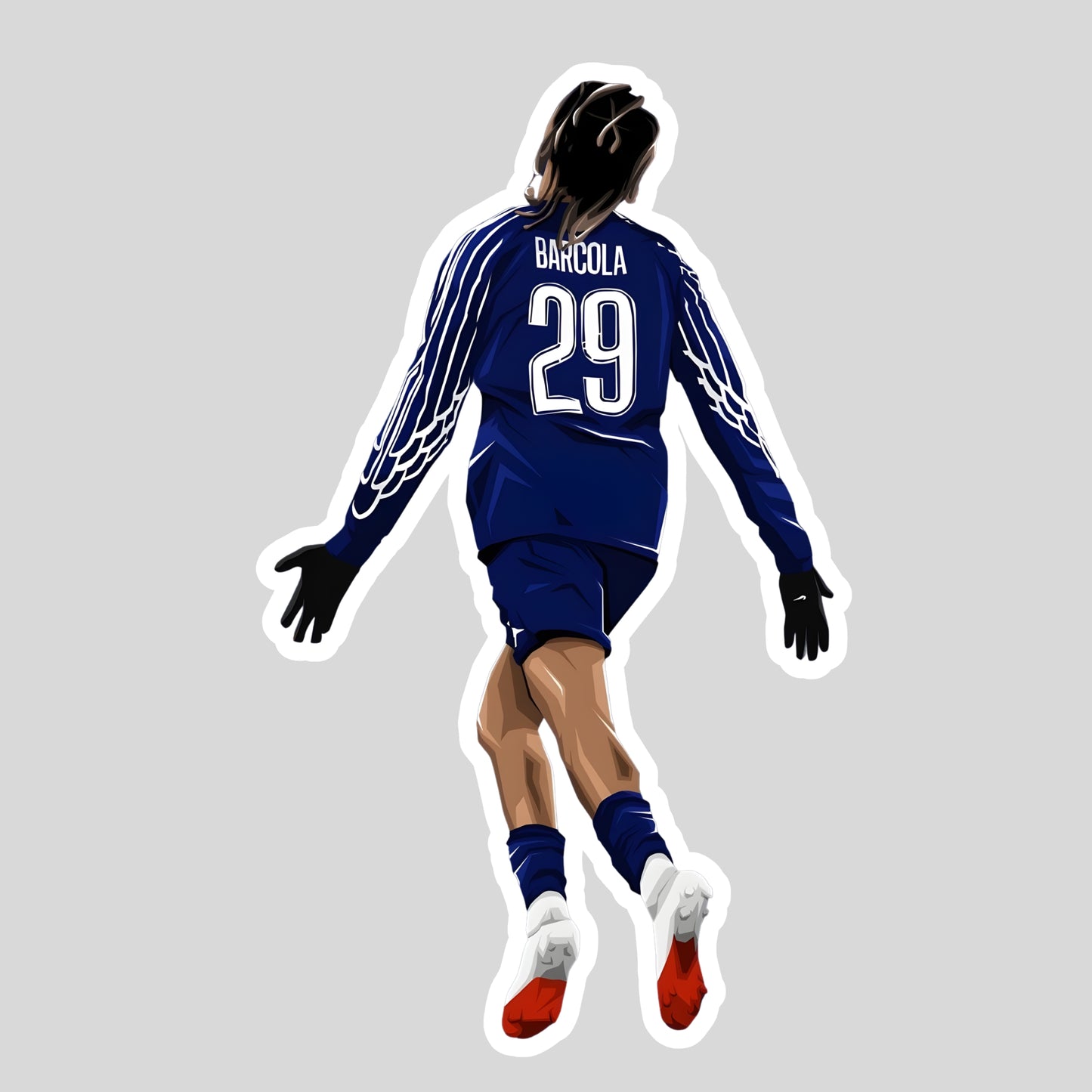 Bradley Barcola Sticker