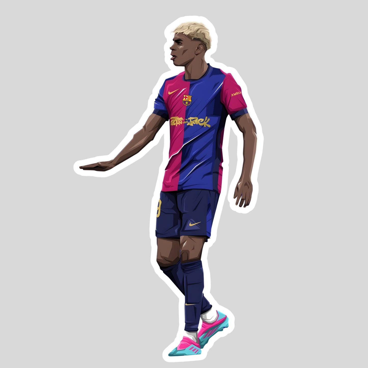 Lamine Yamal Sticker