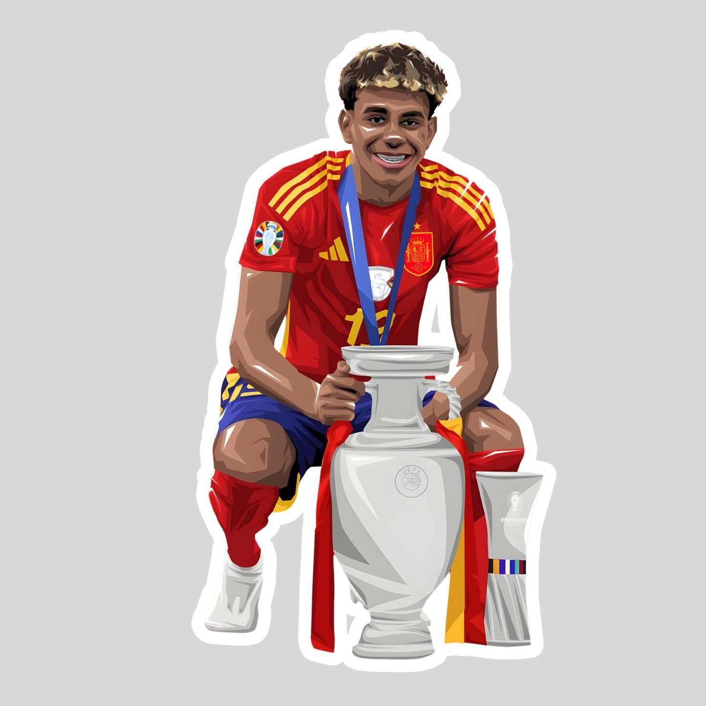 Lamine Yamal Sticker