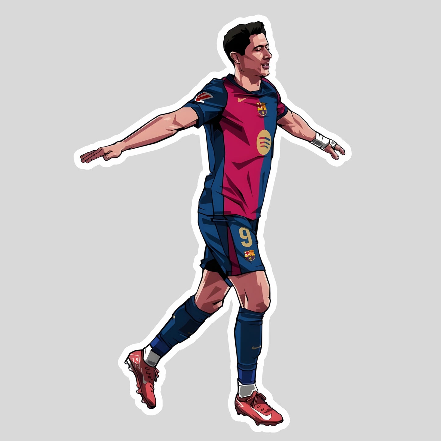 Robert Lewandowski Sticker