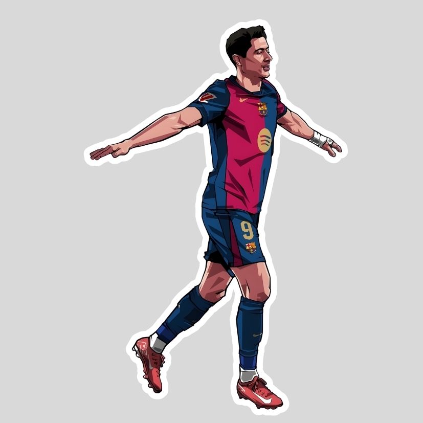 Robert Lewandowski Sticker