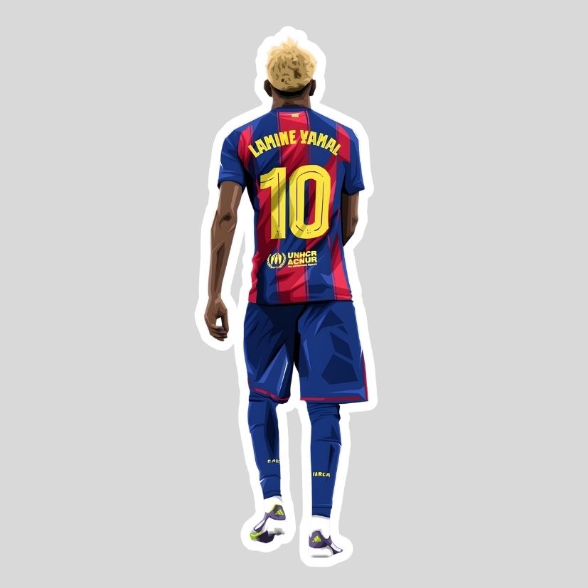 Lamine Yamal Sticker