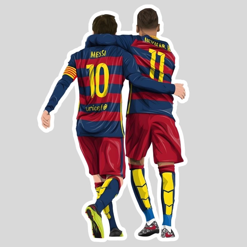 Messi & Neymar Sticker