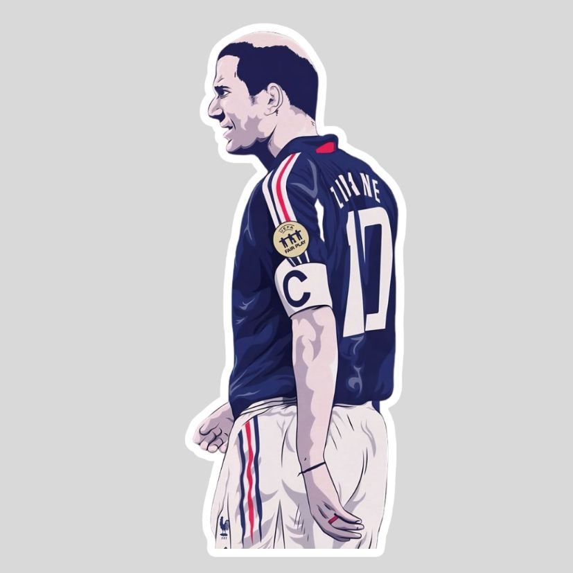 Zidane Sticker