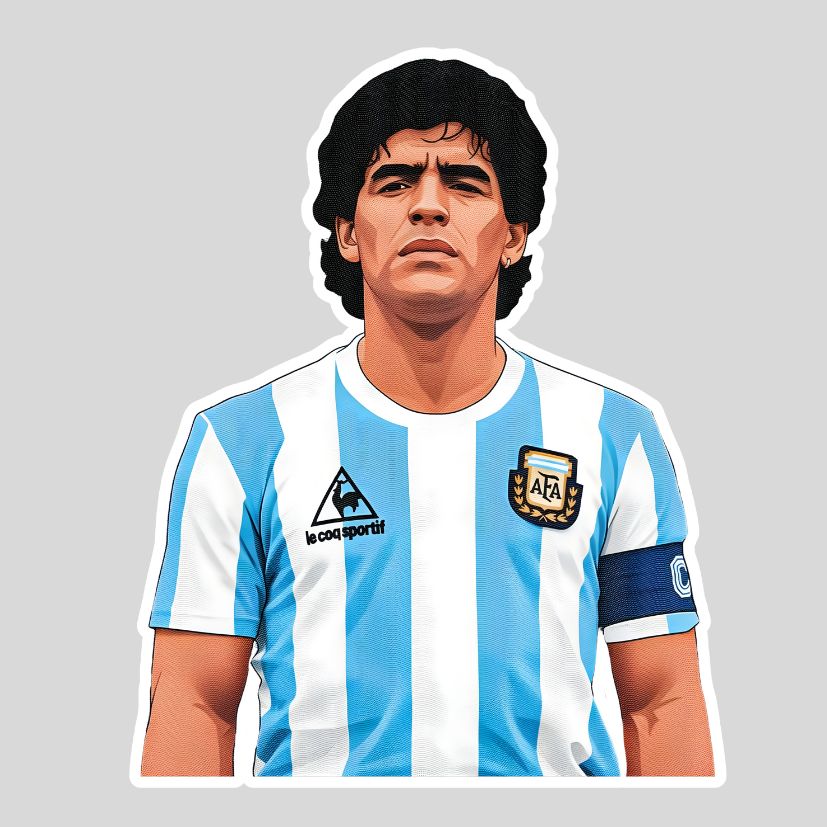 Diego Maradona Sticker