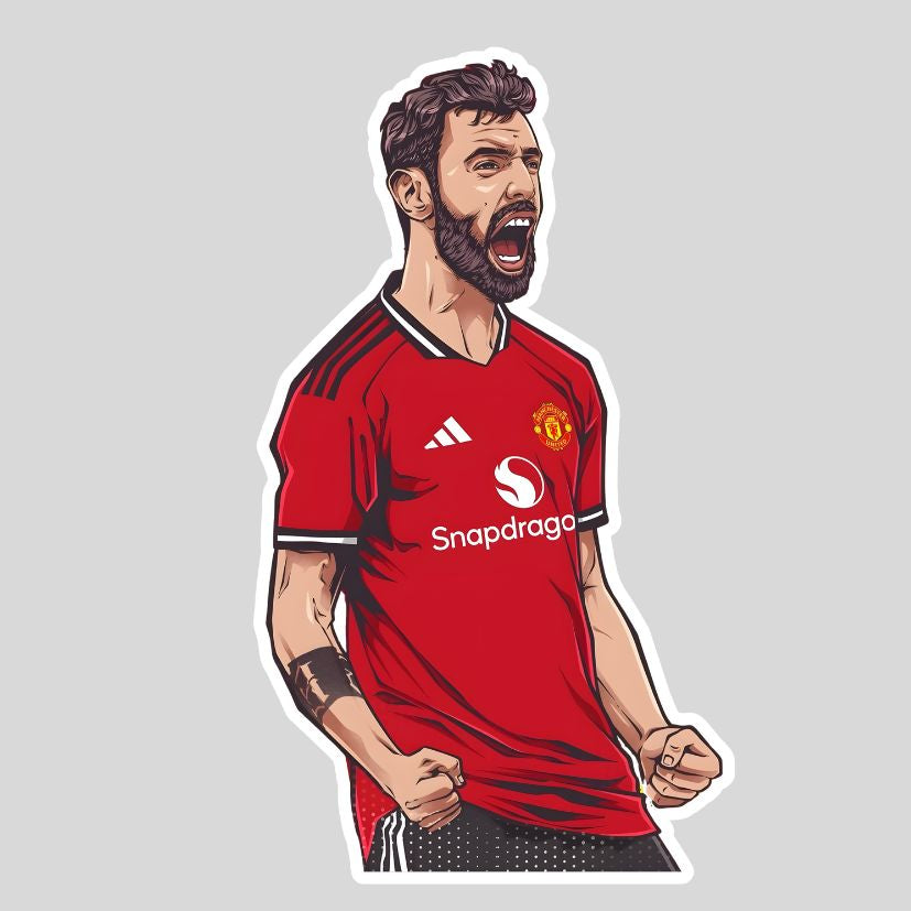 Bruno Fernandes Sticker