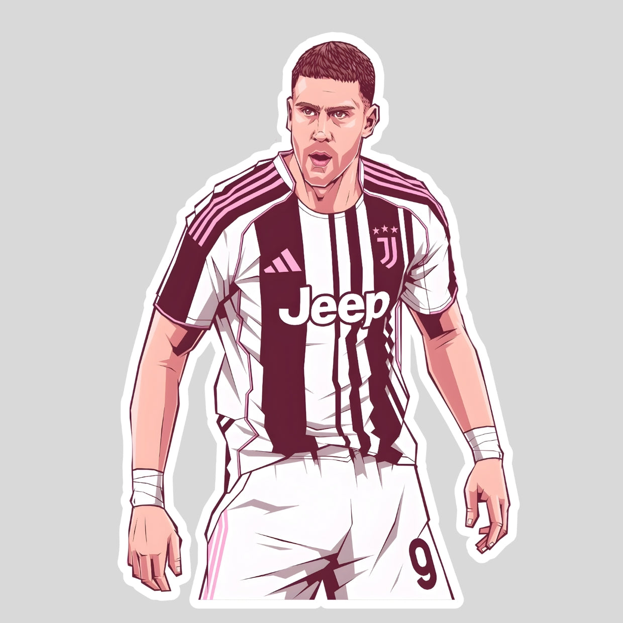 Dušan Vlahović Sticker