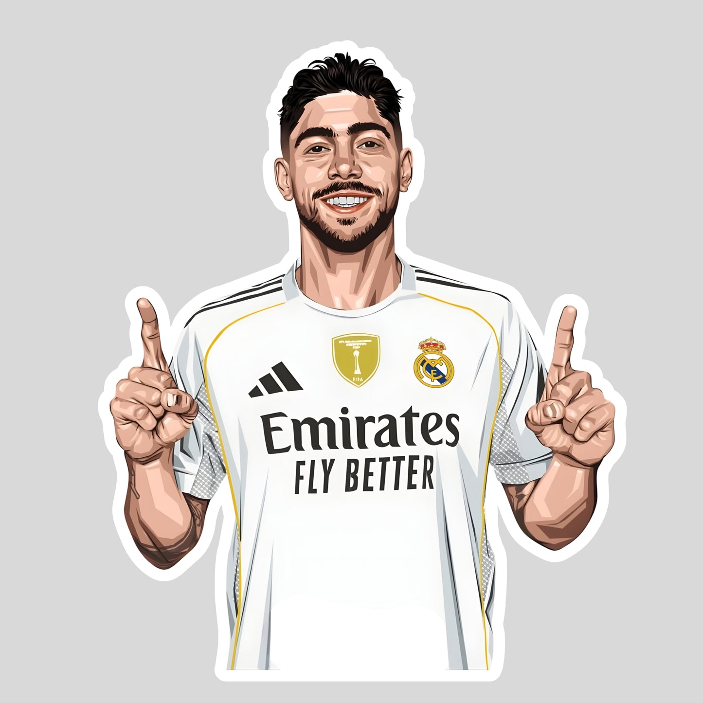 Federico Valverde Sticker