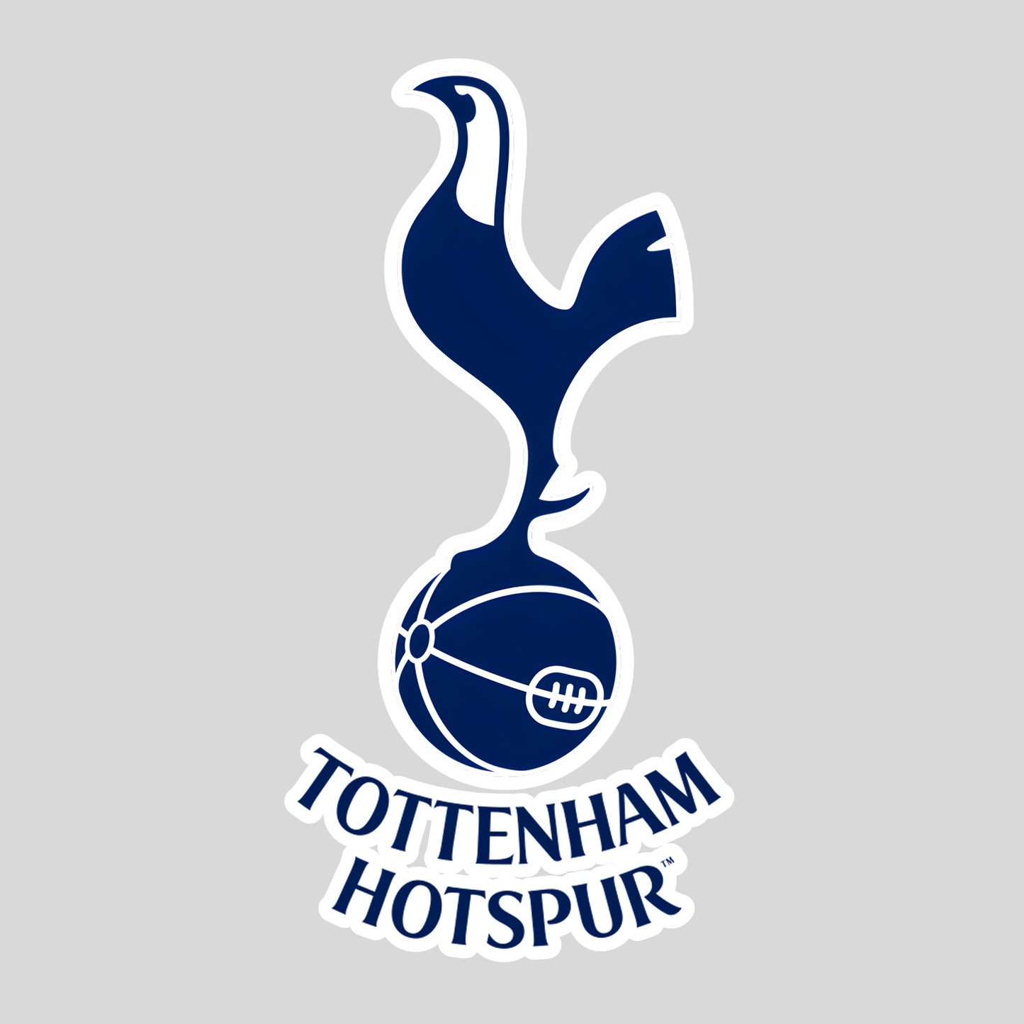 Tottenham Hotspur Logo Sticker