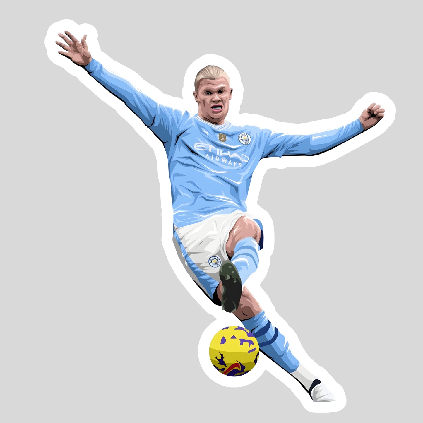 Erling Haaland Sticker