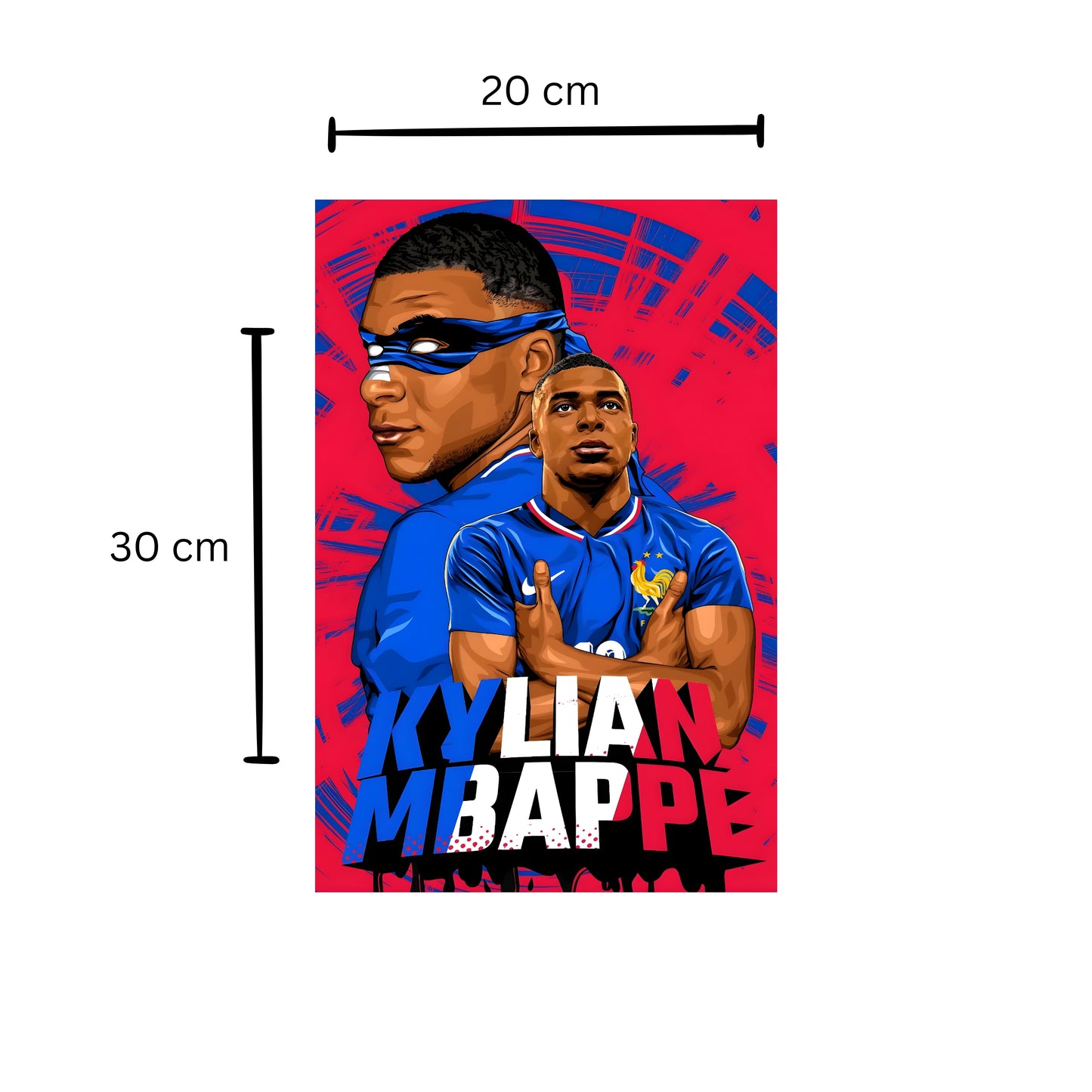 Kylian Mbappé Poster