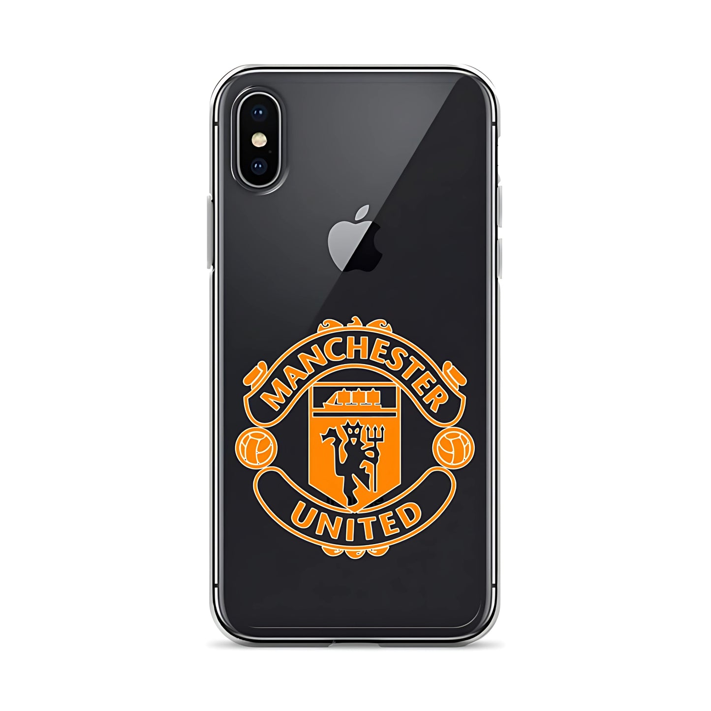 Manchester United Clear Phone Case