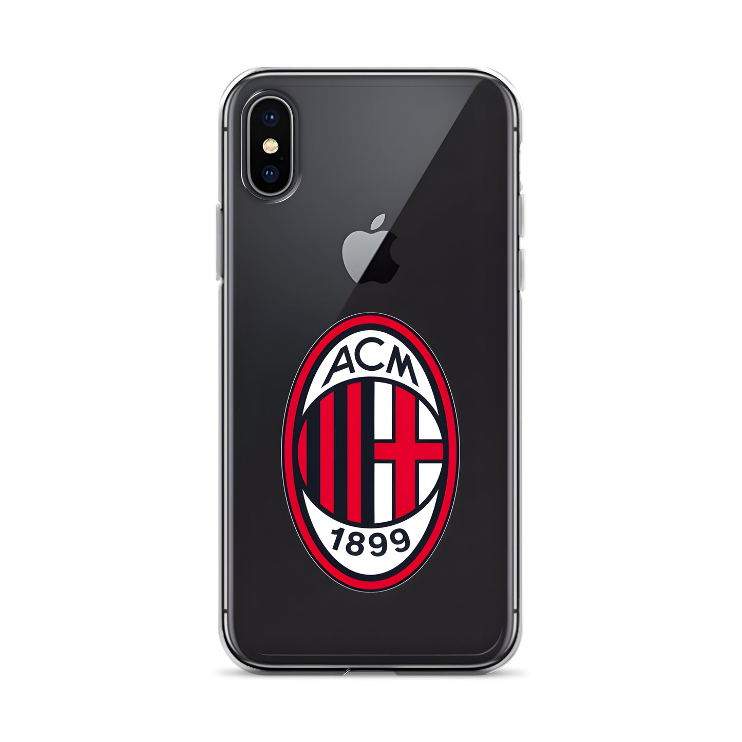 AC Milan Clear Phone Case
