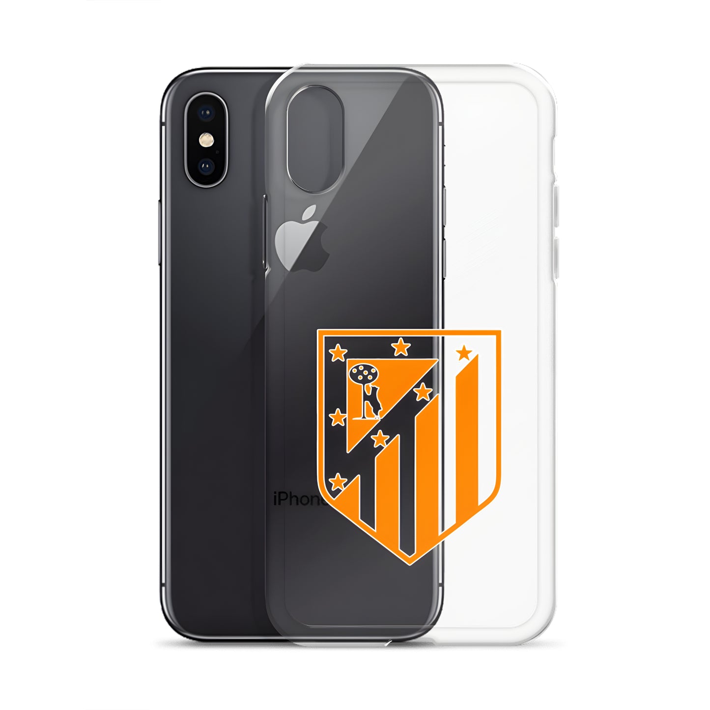 Atlético de Madrid Clear Phone Case