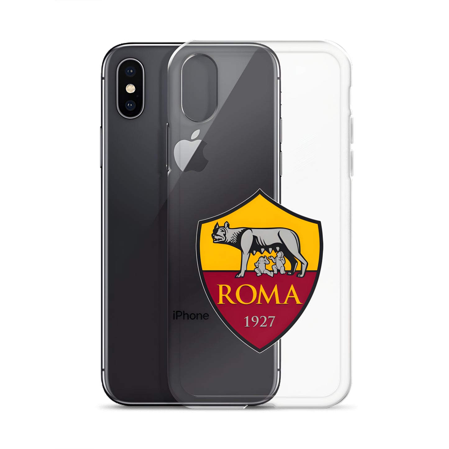 AS Roma Clear Phone Case
