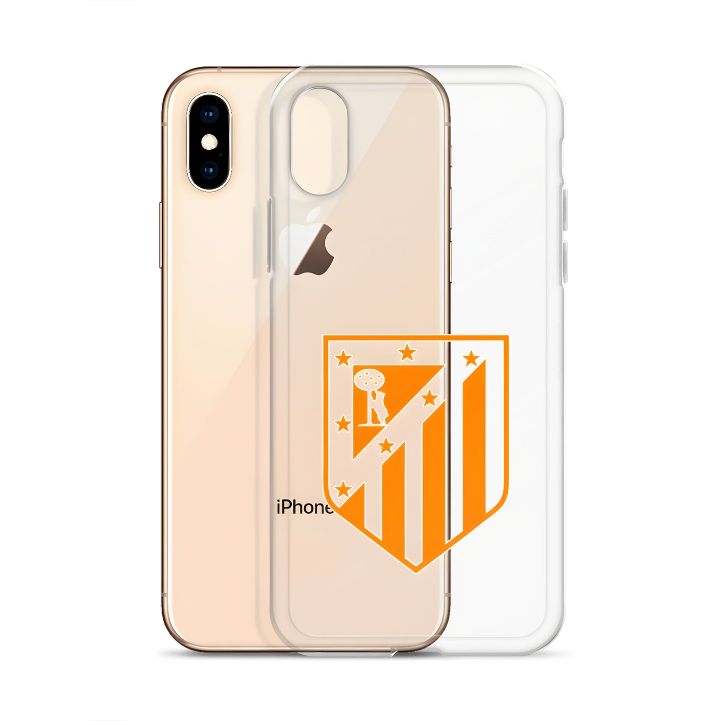 Atlético de Madrid Clear Phone Case