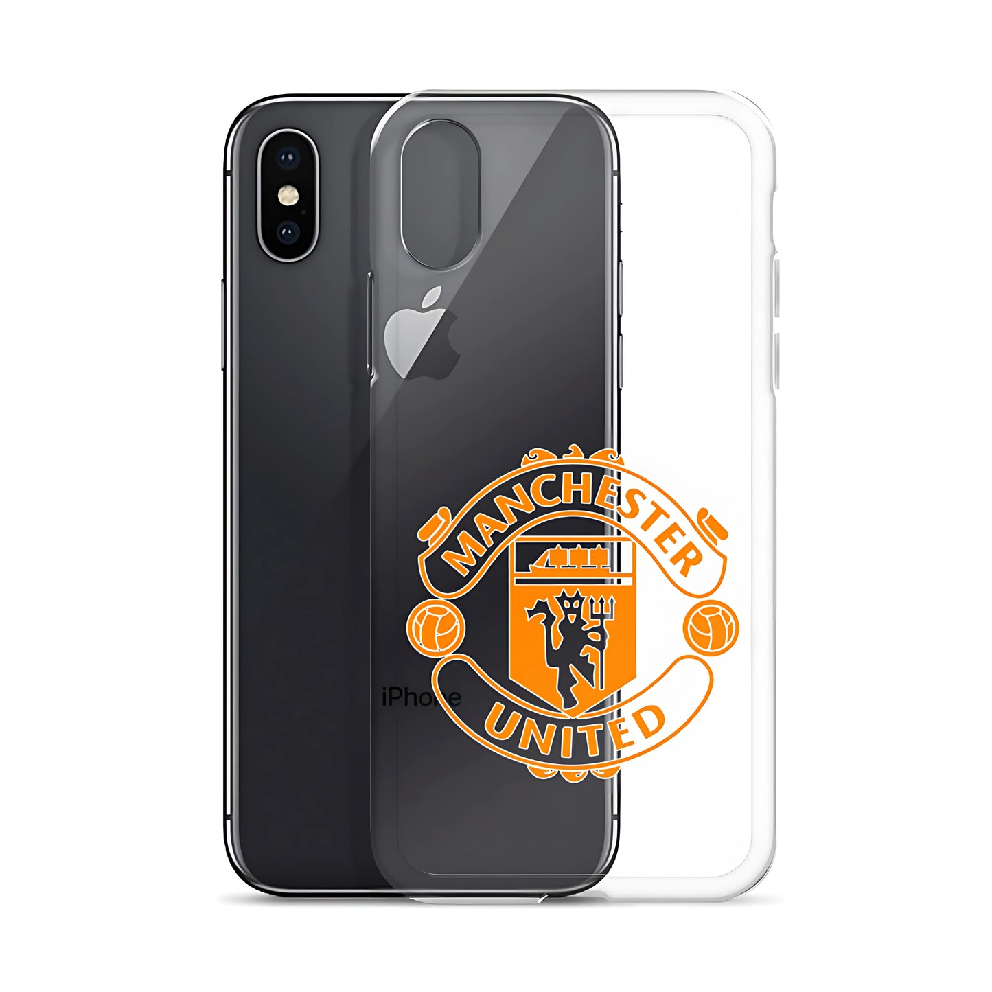 Manchester United Clear Phone Case