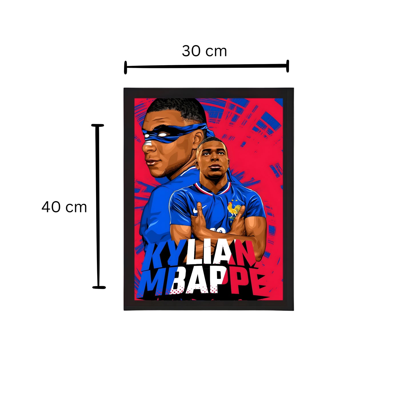 Kylian Mbappé Poster