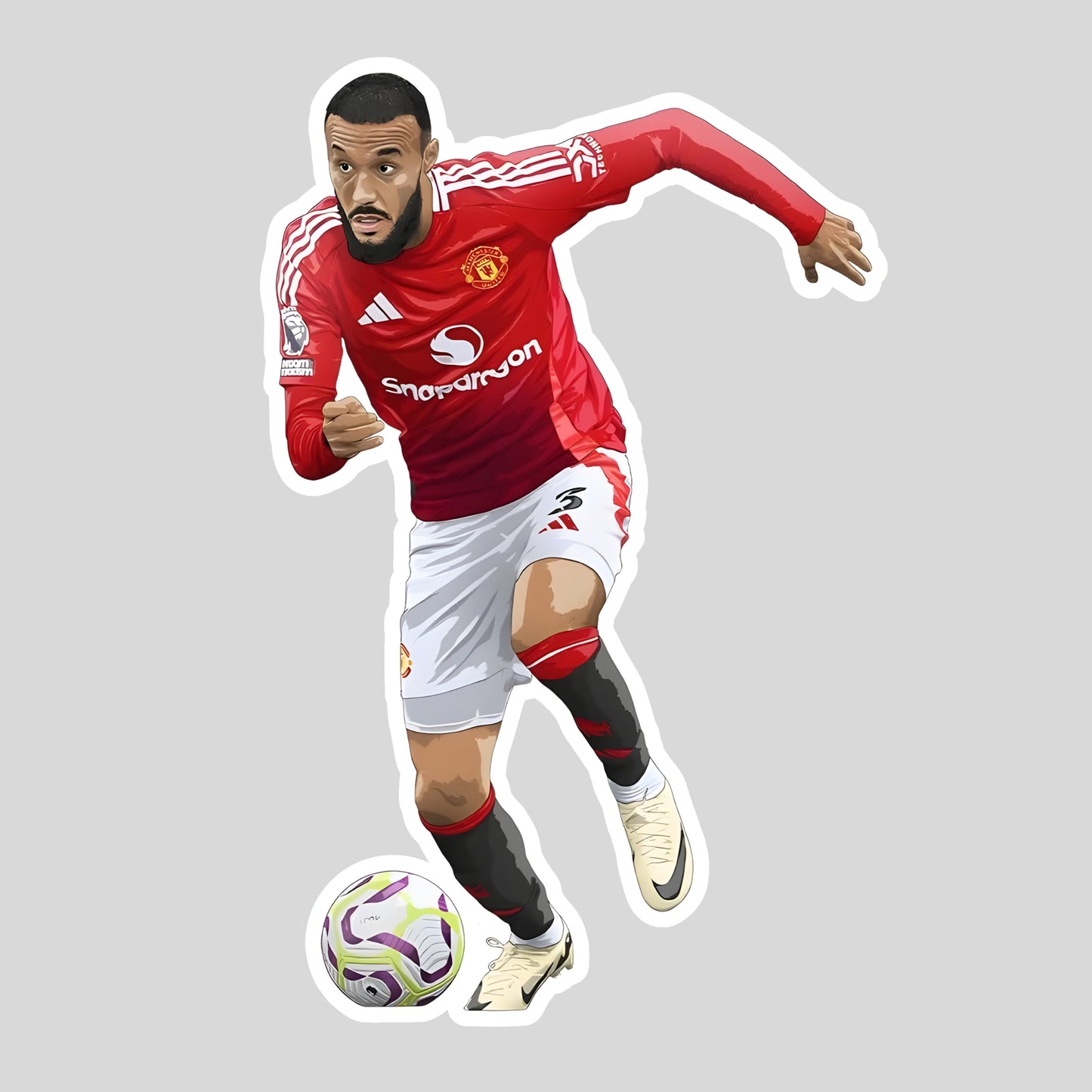 Noussair Mazraoui Sticker