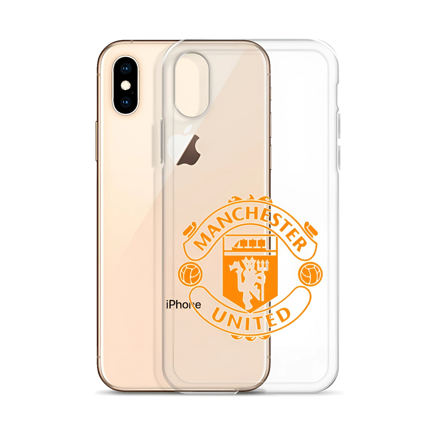 Manchester United Clear Phone Case